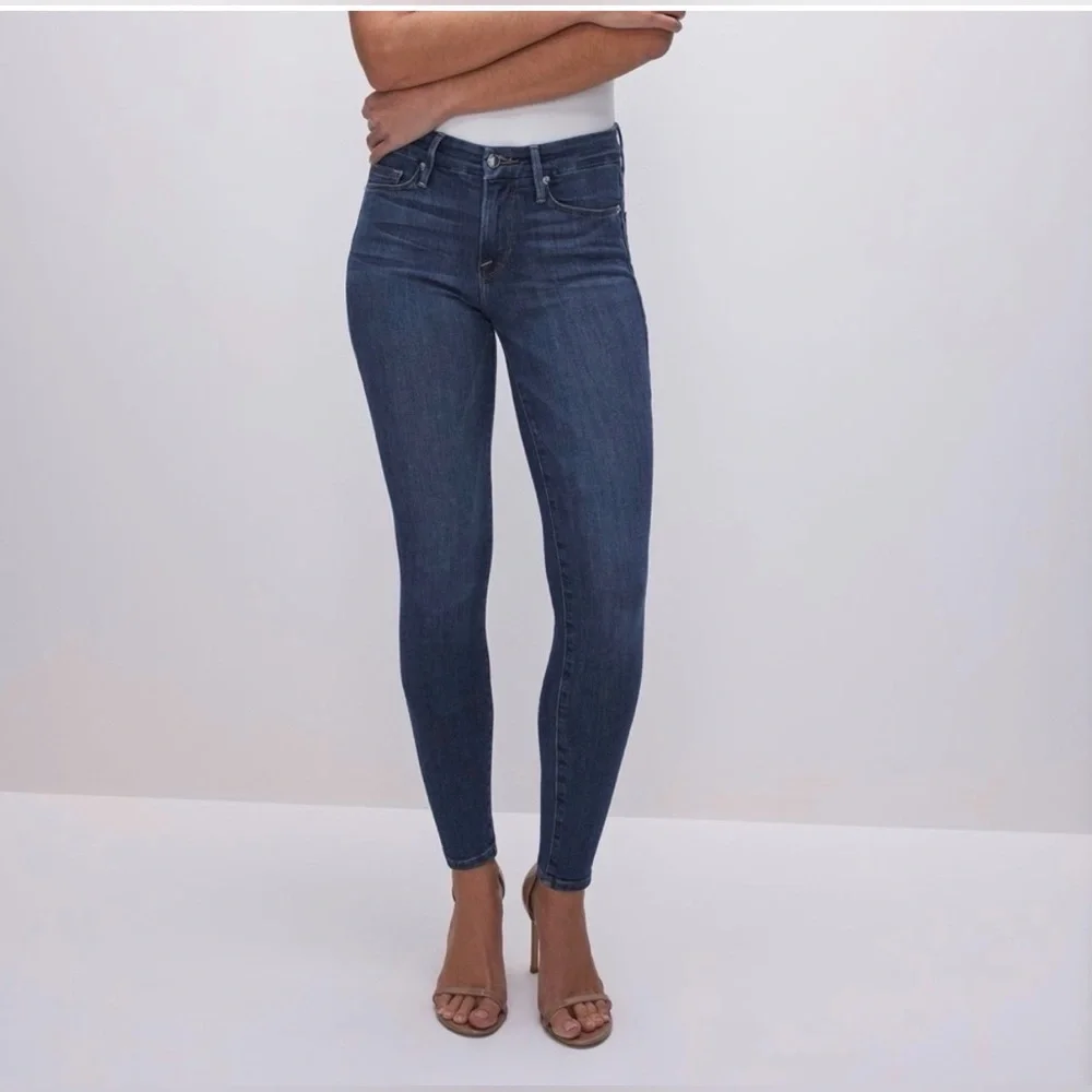 Good American Good Legs Dark Wash Jeans